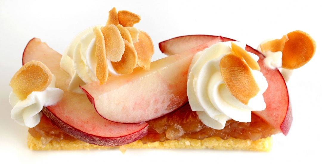 Deconstructed Peach Melba