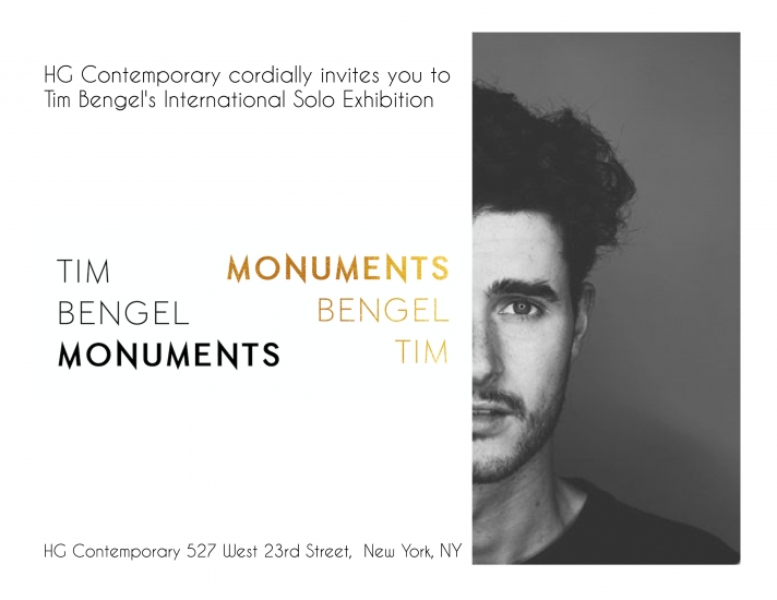 Tim Bengel's "Monuments" Solo Exhibition