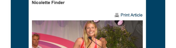 Gwyneth Paltrow Helps Raise $1.75 Million For BCRF During Hamptons Paddle & Party For Pink