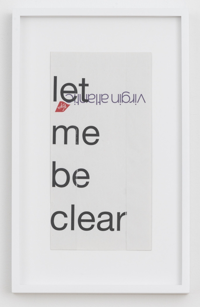 Cory Arcangel, let me be clear, 2020