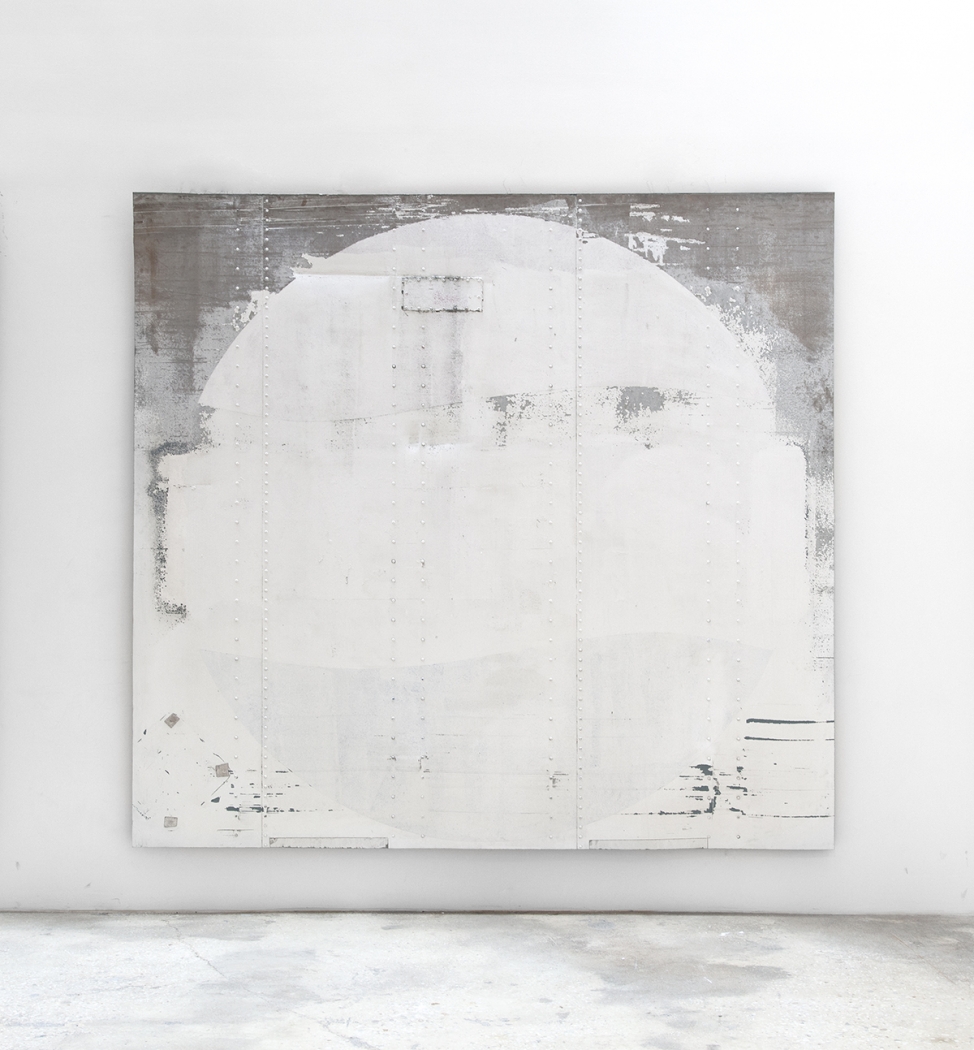 The Sound Gulper, 2014, Aluminum semi-trailer, 100 1/2 x 107 inches