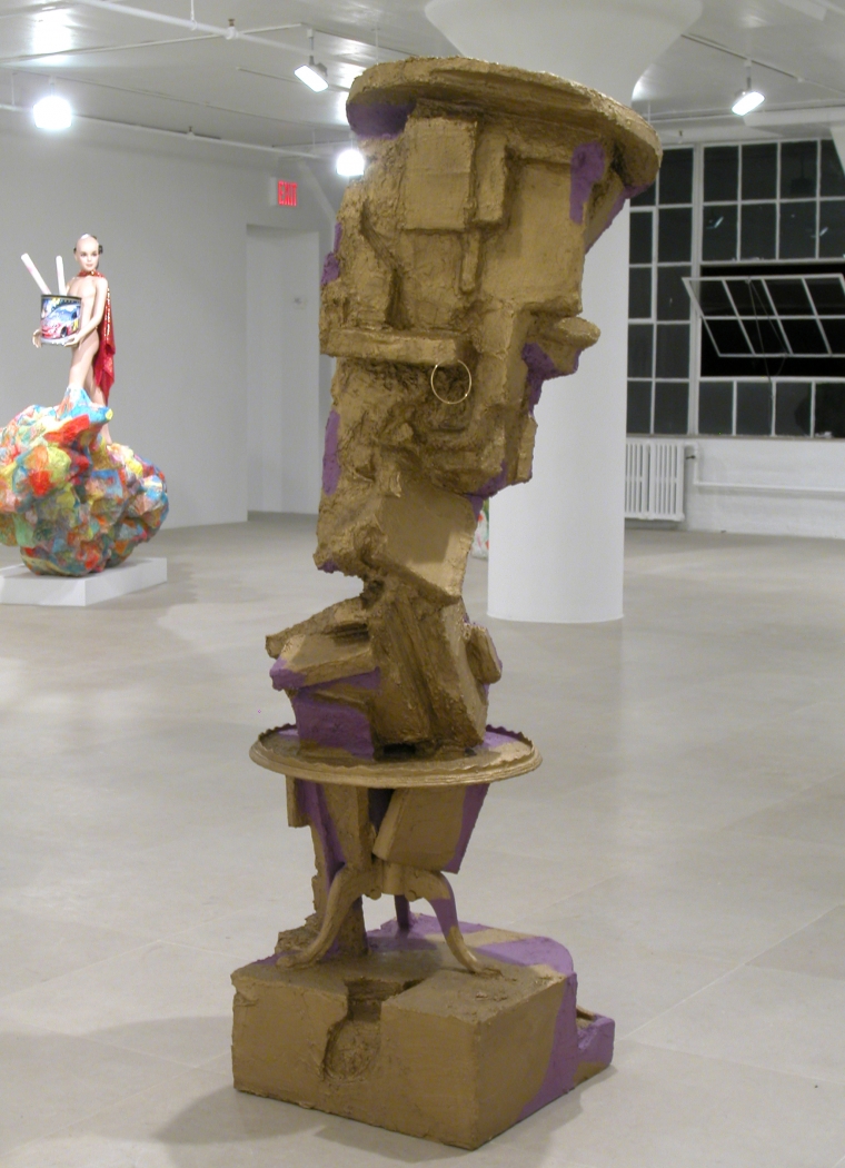 Rachel Harrison, Johnny Depp, 2007, mixed media