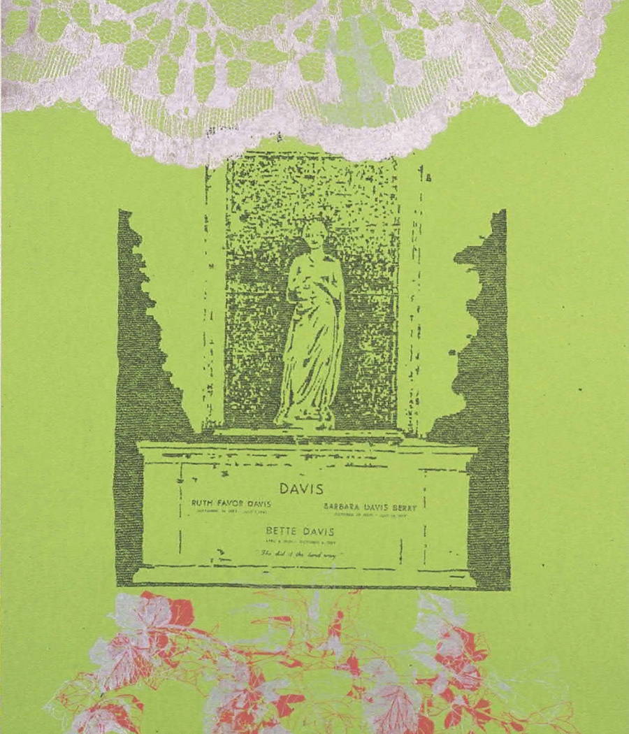 Davis Family Monument (Is there any other way?), 2002, Ink and acrylic on paper, 27 3/4 x 17 3/4 inches