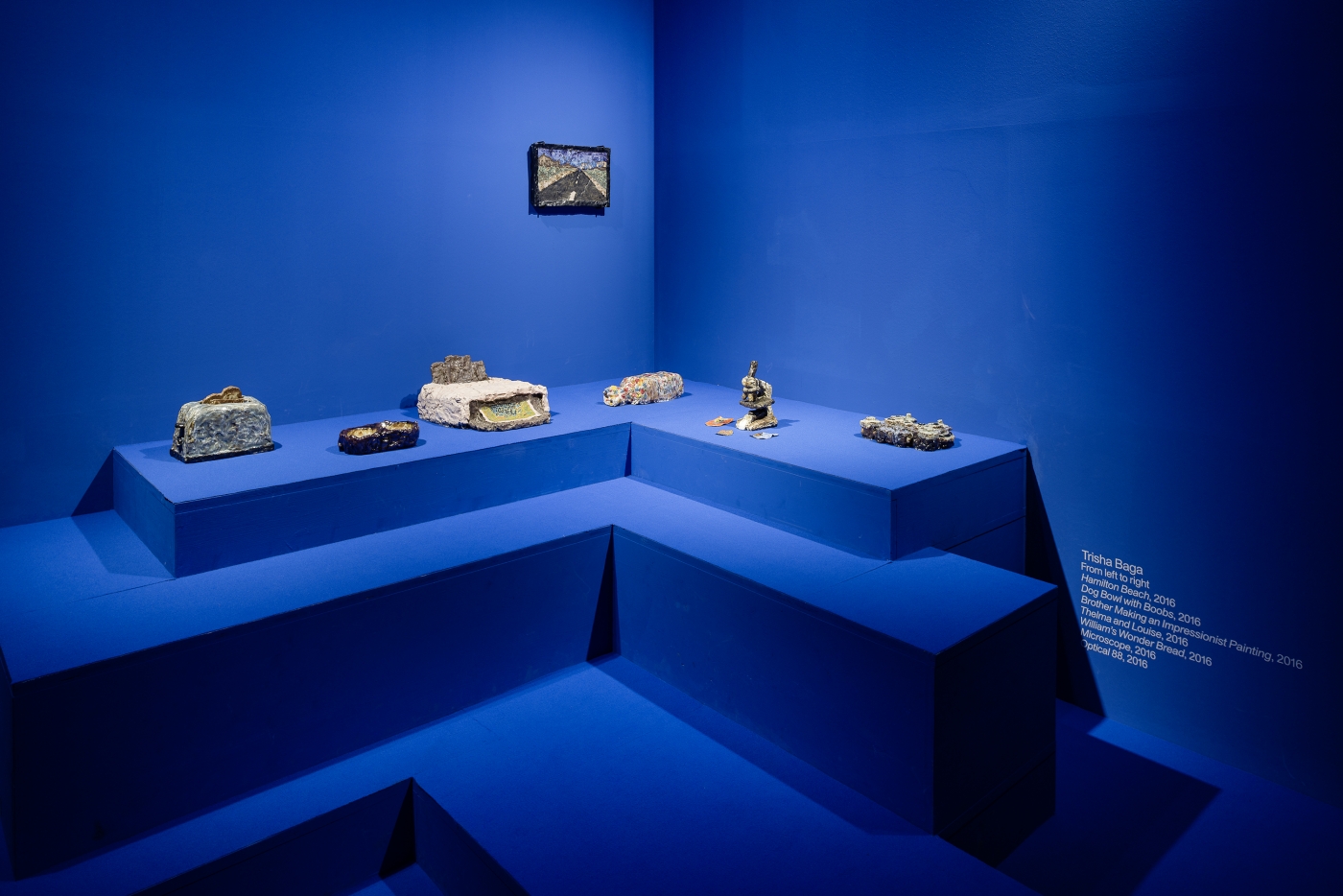 Trisha Baga, Installation view, Hysterical Mining, Vienna Biennale For Change 2019, Kunsthalle Wien, Vienna, 2019