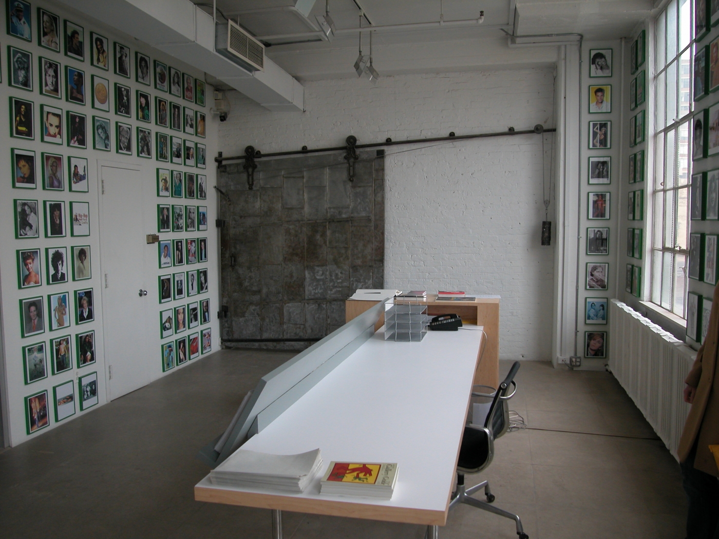Installation view, Go Vegan!, Greene Naftali, New York, 2002