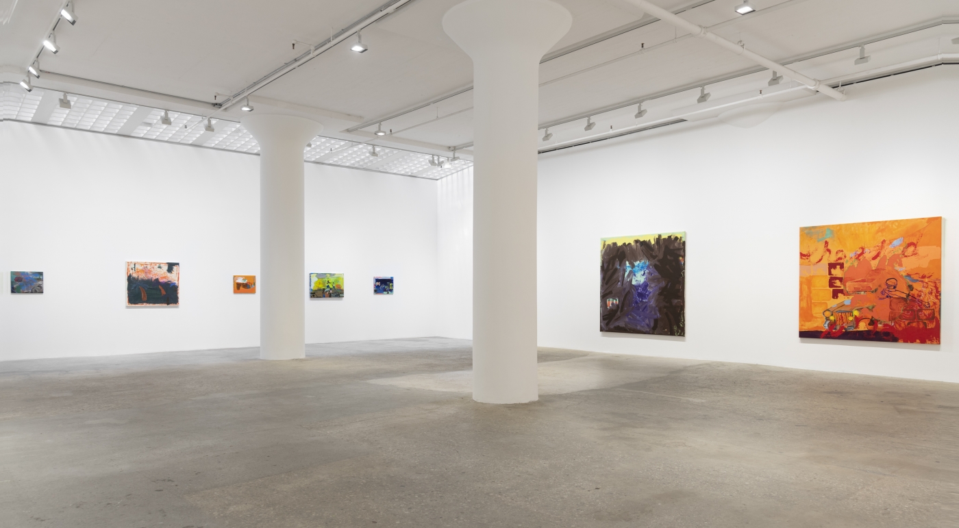 Walter Price, Installation view, Pearl Lines, Greene Naftali, New York, 2020
