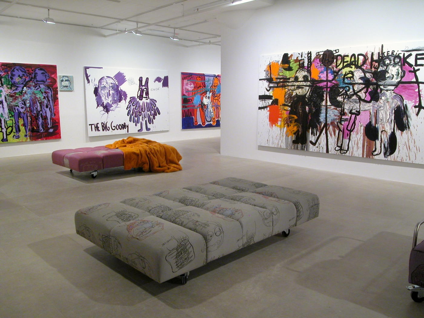 Installation view, Greene Naftali, New York, 2008