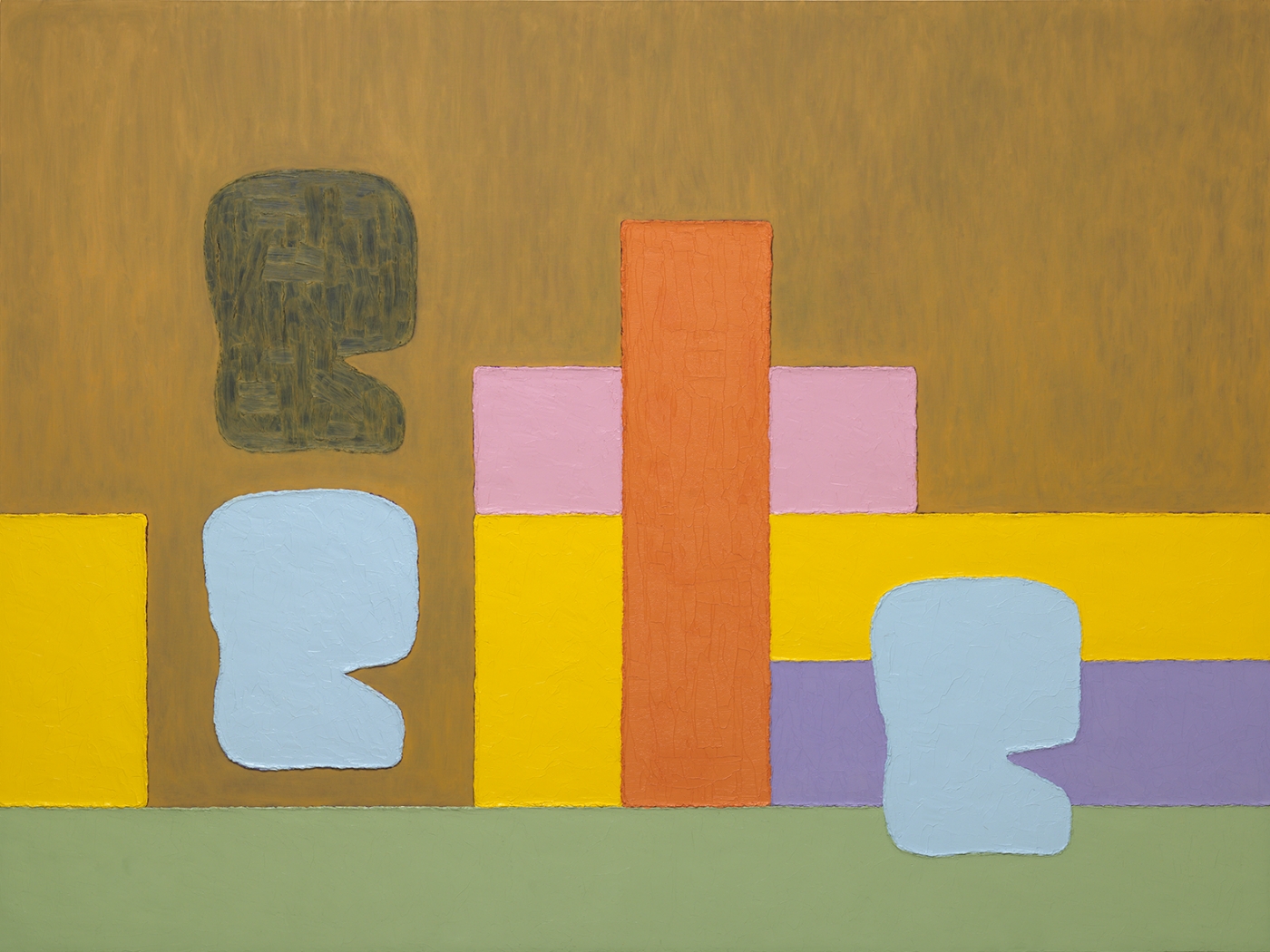 Jonathan Lasker, For Now or Forever, 2017