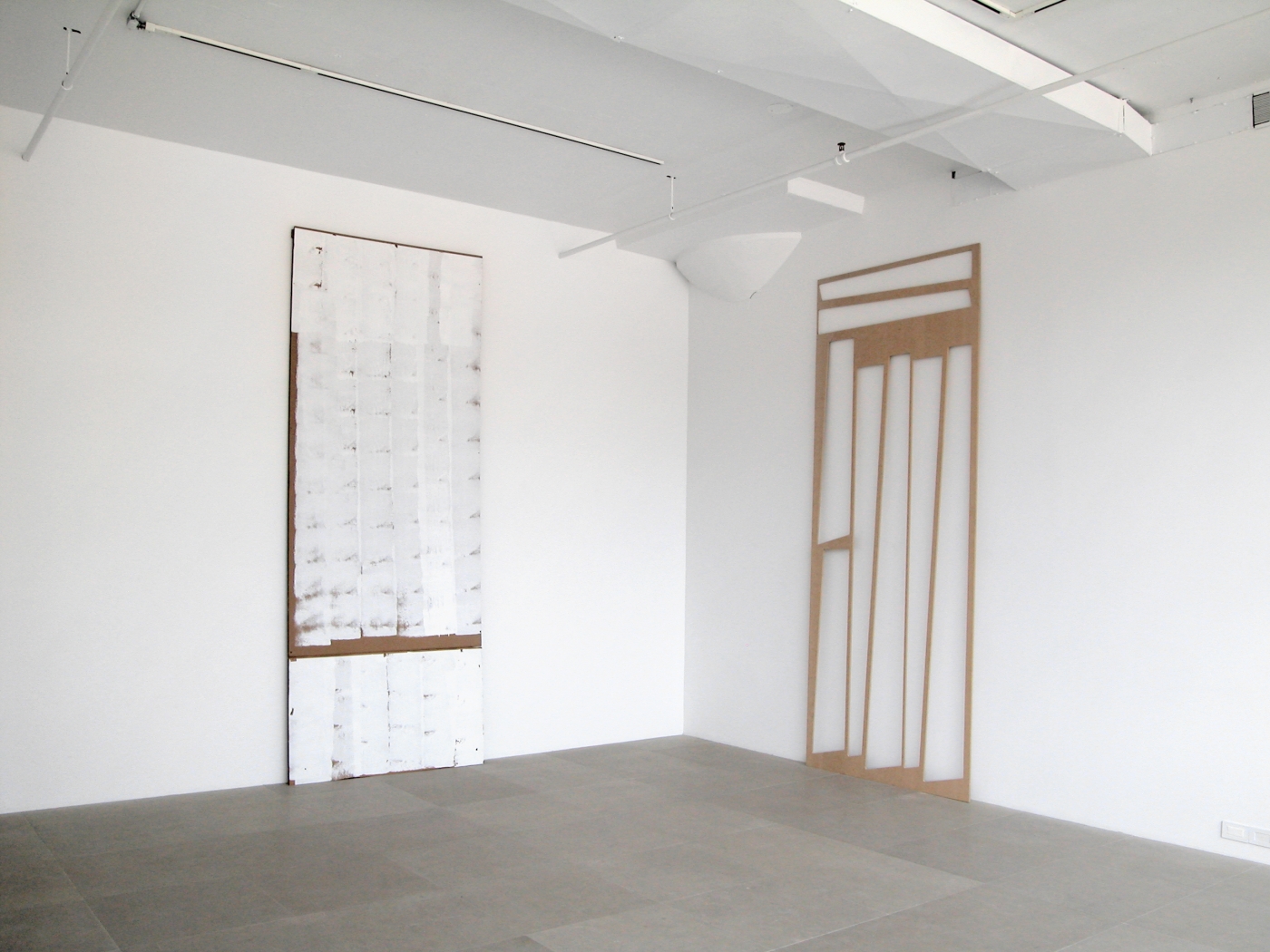 Installation view, Greene Naftali, New York, 2008