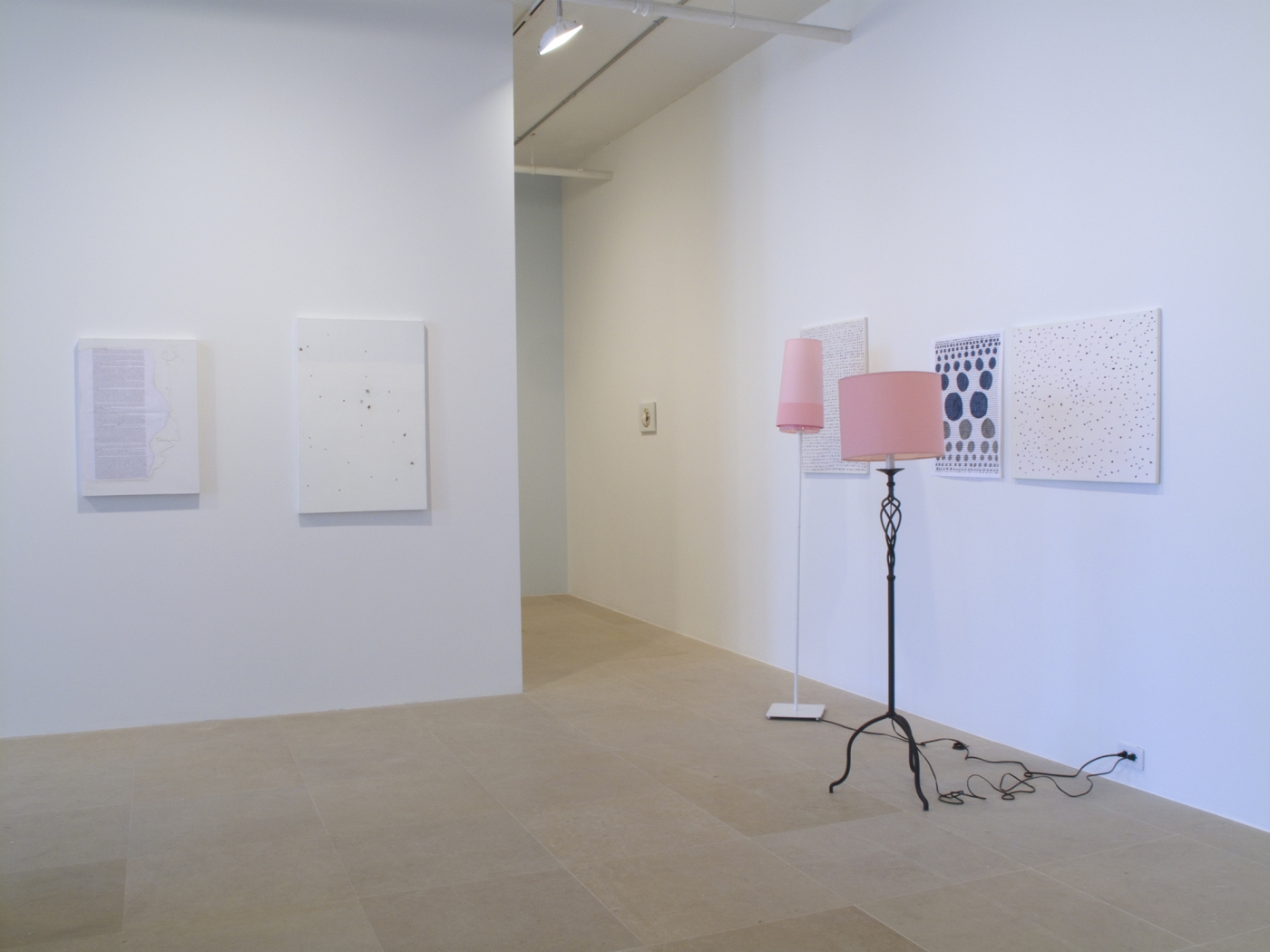 Installation view, The Pursuer, Greene Naftali, New York, 2011
