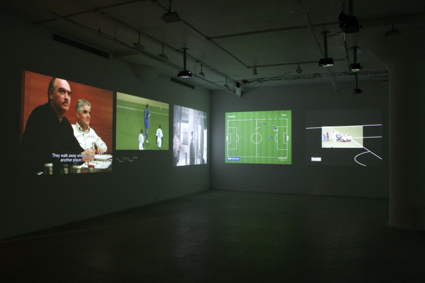 Installation view, Deep Play, Greene Naftali, New York, 2008