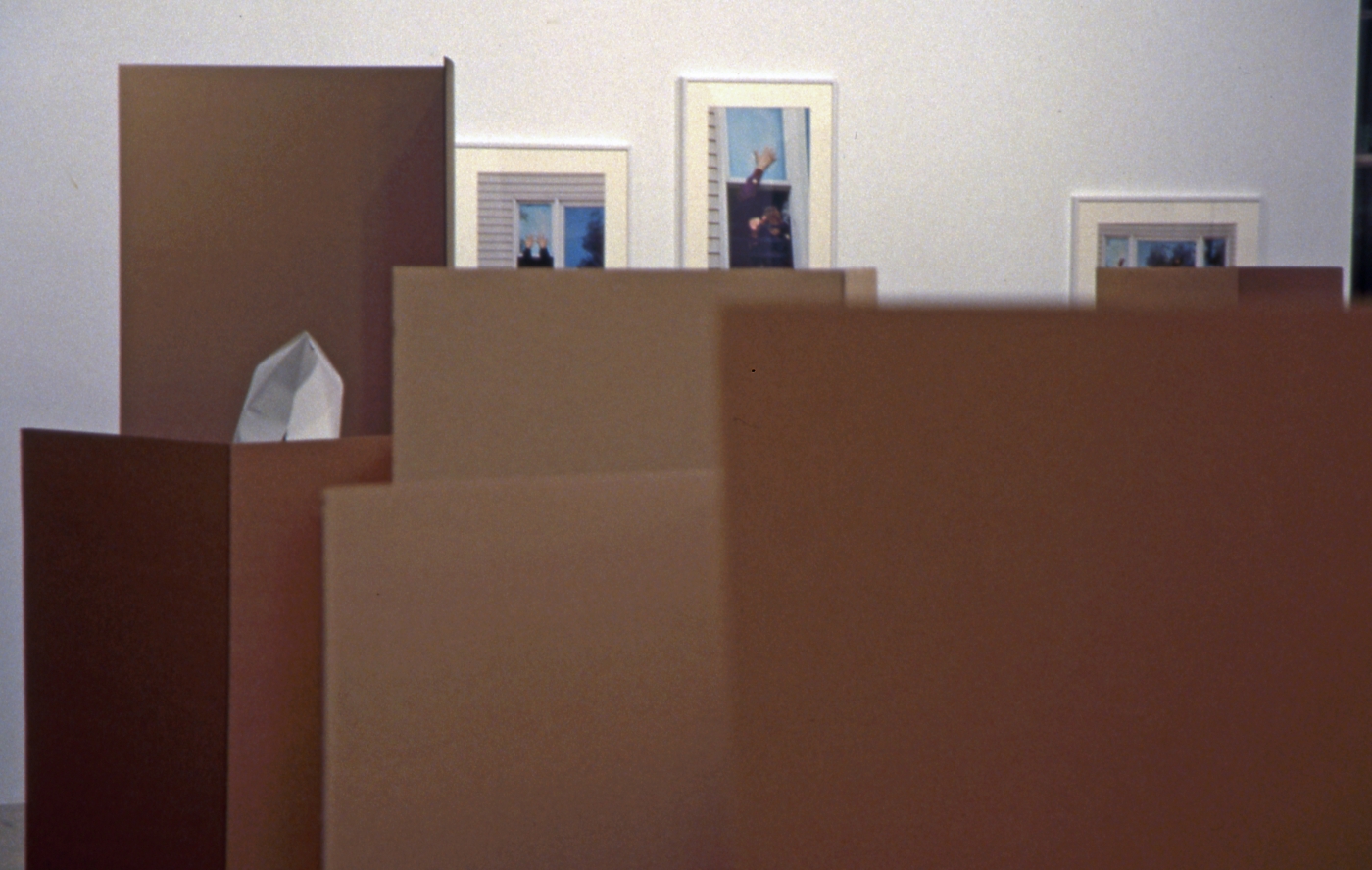 Installation view, Perth Amboy, Greene Naftali, New York, 2001