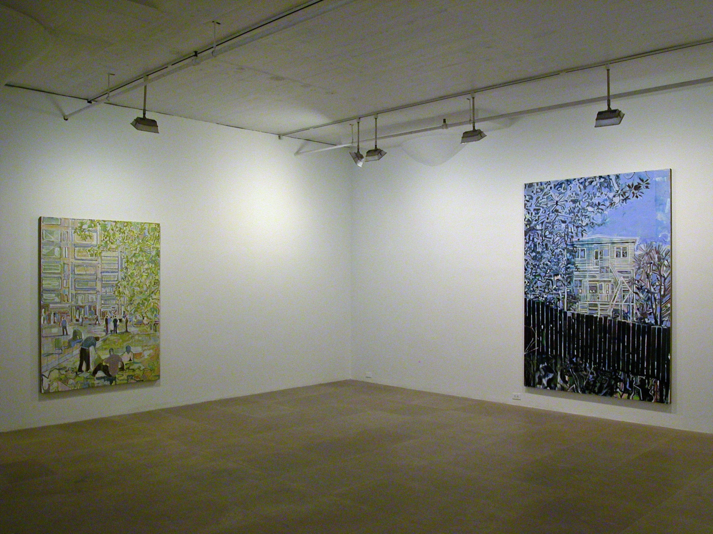 Installation view, David Korty, Greene Naftali, New York, 2005