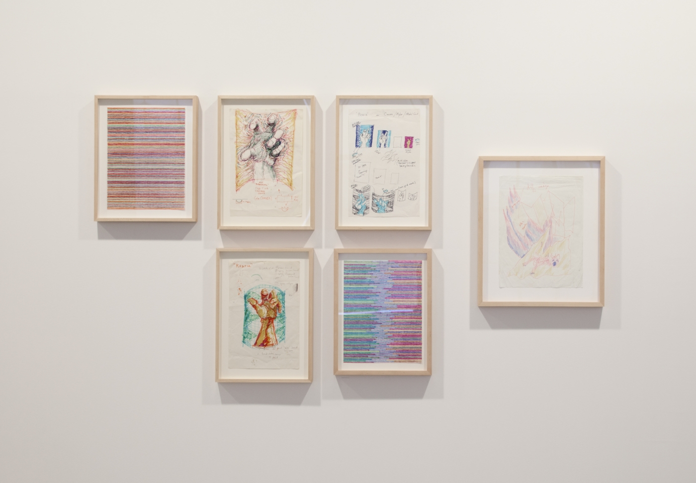 Paul Sharits, Installation view, Greene Naftali, New York, 2011