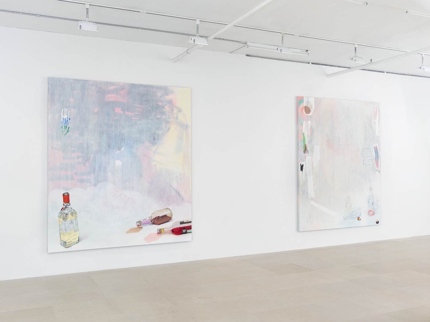 Installation view, on hold, Greene Naftali, New York, 2015