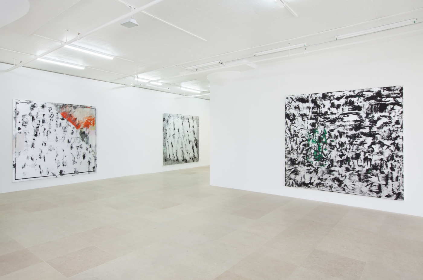 Jacqueline Humphries, Installation view, Greene Naftali, New York, 2012