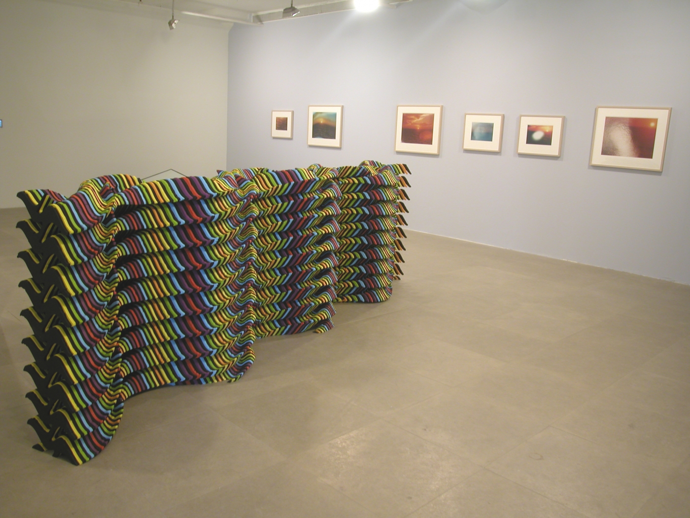 Installation view, The Jeweleigha Set, Greene Naftali, New York, 2005