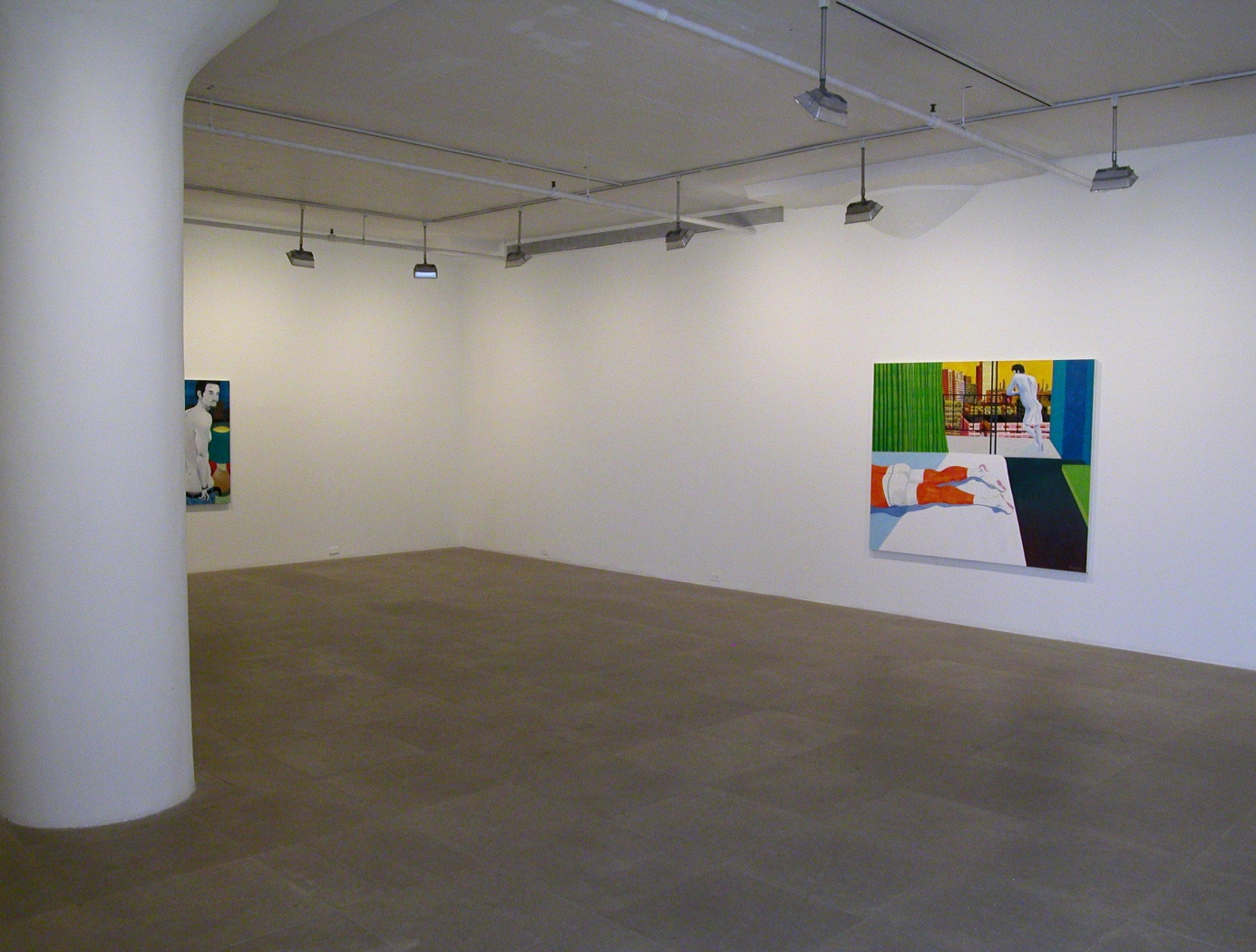 Installation view, Greene Naftali, New York, 2006