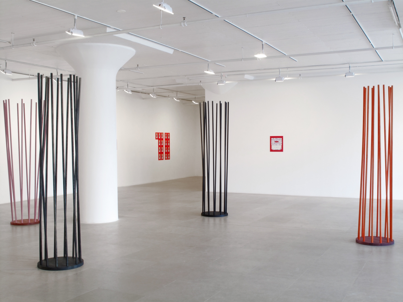 Installation view, Constitution, Greene Naftali, New York, 2009