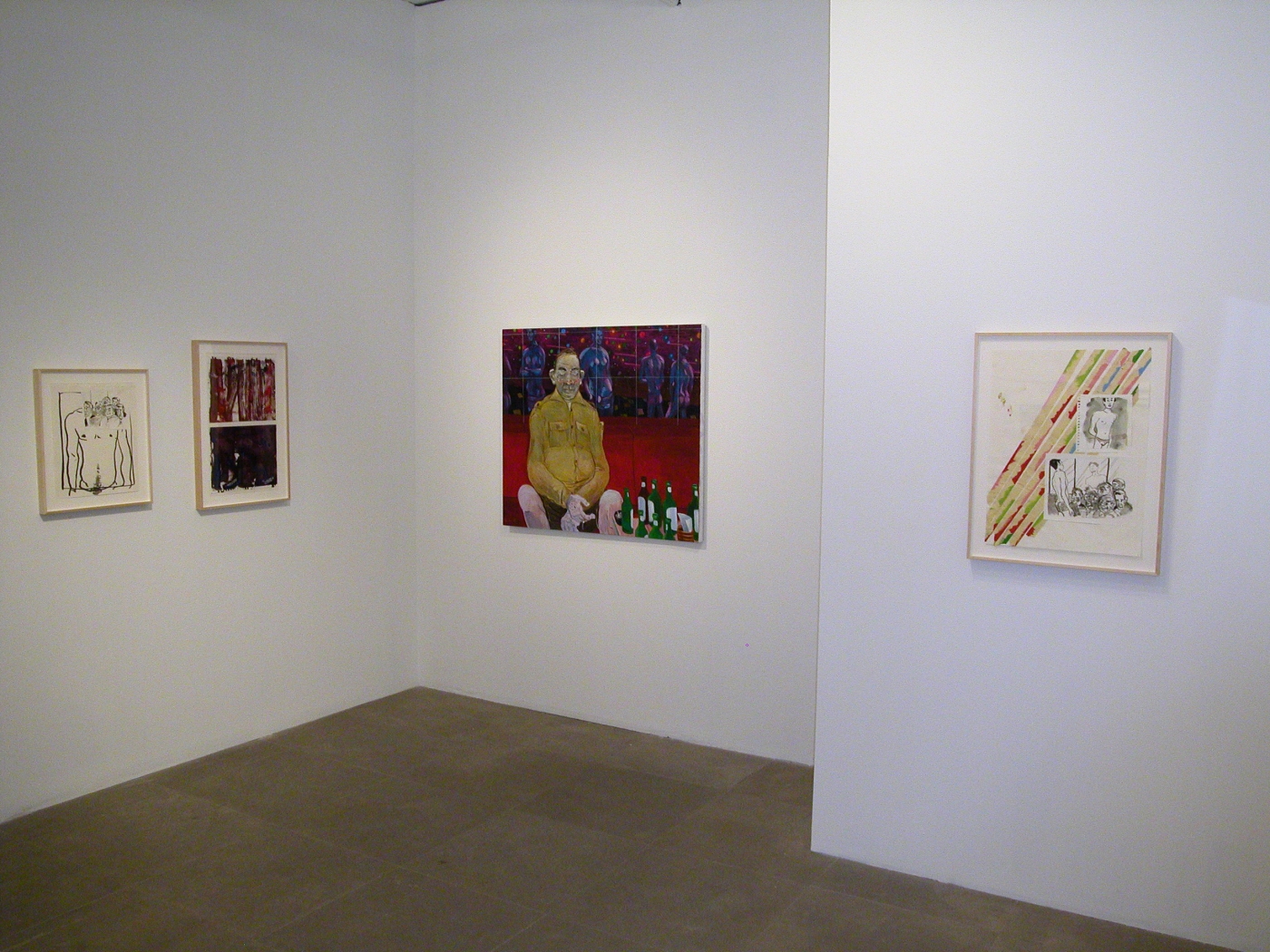 Installation view, Greene Naftali, New York, 2006