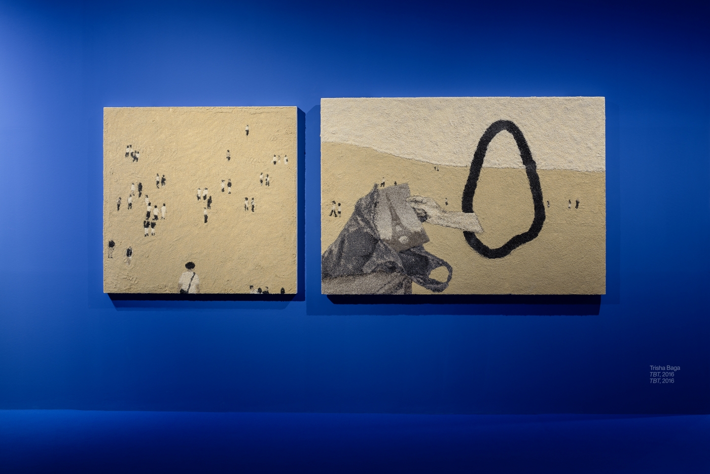 Trisha Baga, Installation view, Hysterical Mining, Vienna Biennale For Change 2019, Kunsthalle Wien, Vienna, 2019