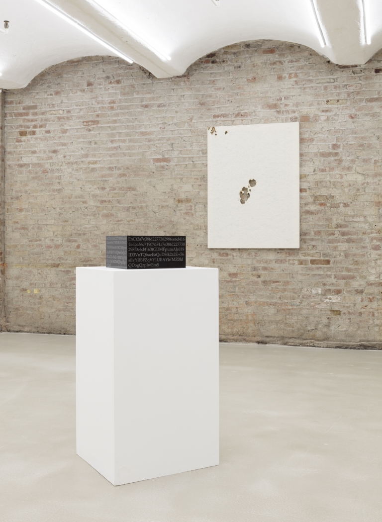 Aria Dean, Installation view, Baby is a Cool Machine, American Medium, New York, 2017