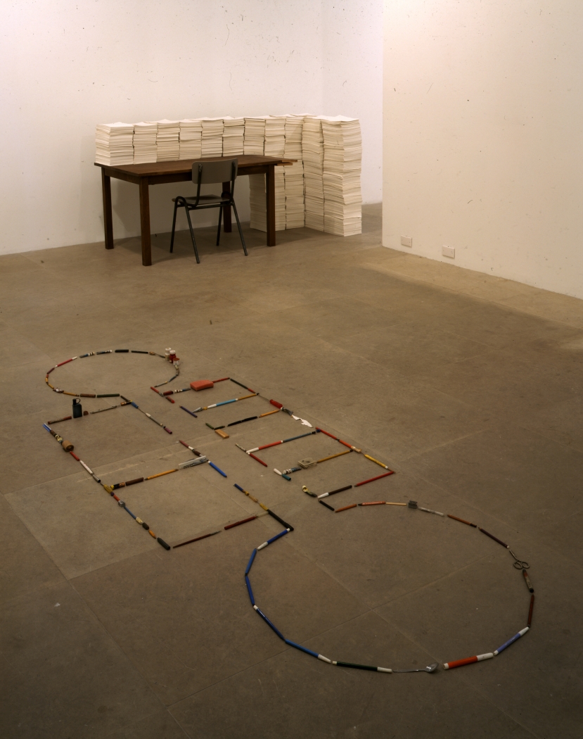 Installation view, Greene Naftali, New York, 2002