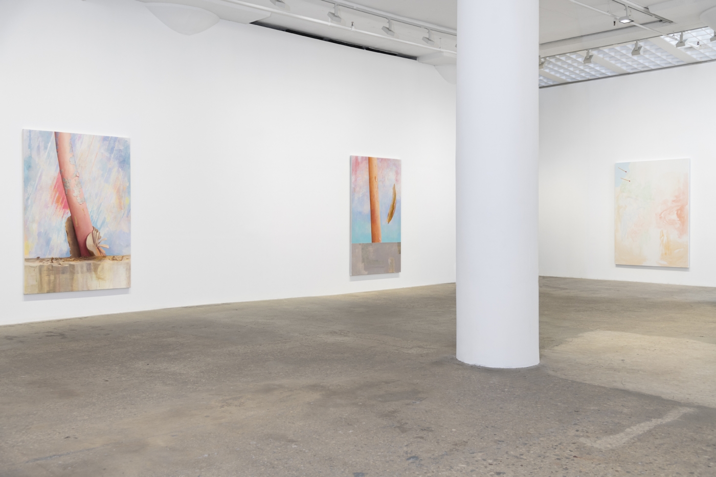 Monika Baer, Installation view, loose change, Greene Naftali, New York, 2021