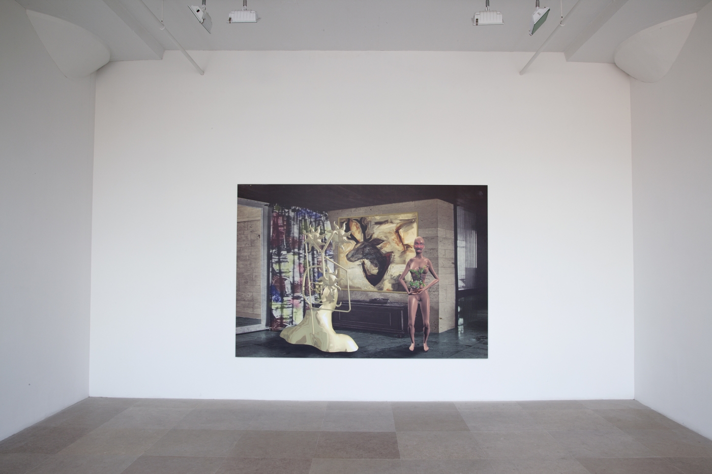 Albert Oehlen, Das Tabu, 2002, Ink on Forex, 67 x 97 1/4 inches, 170 x 247 cm, Edition of 6, plus 1 AP