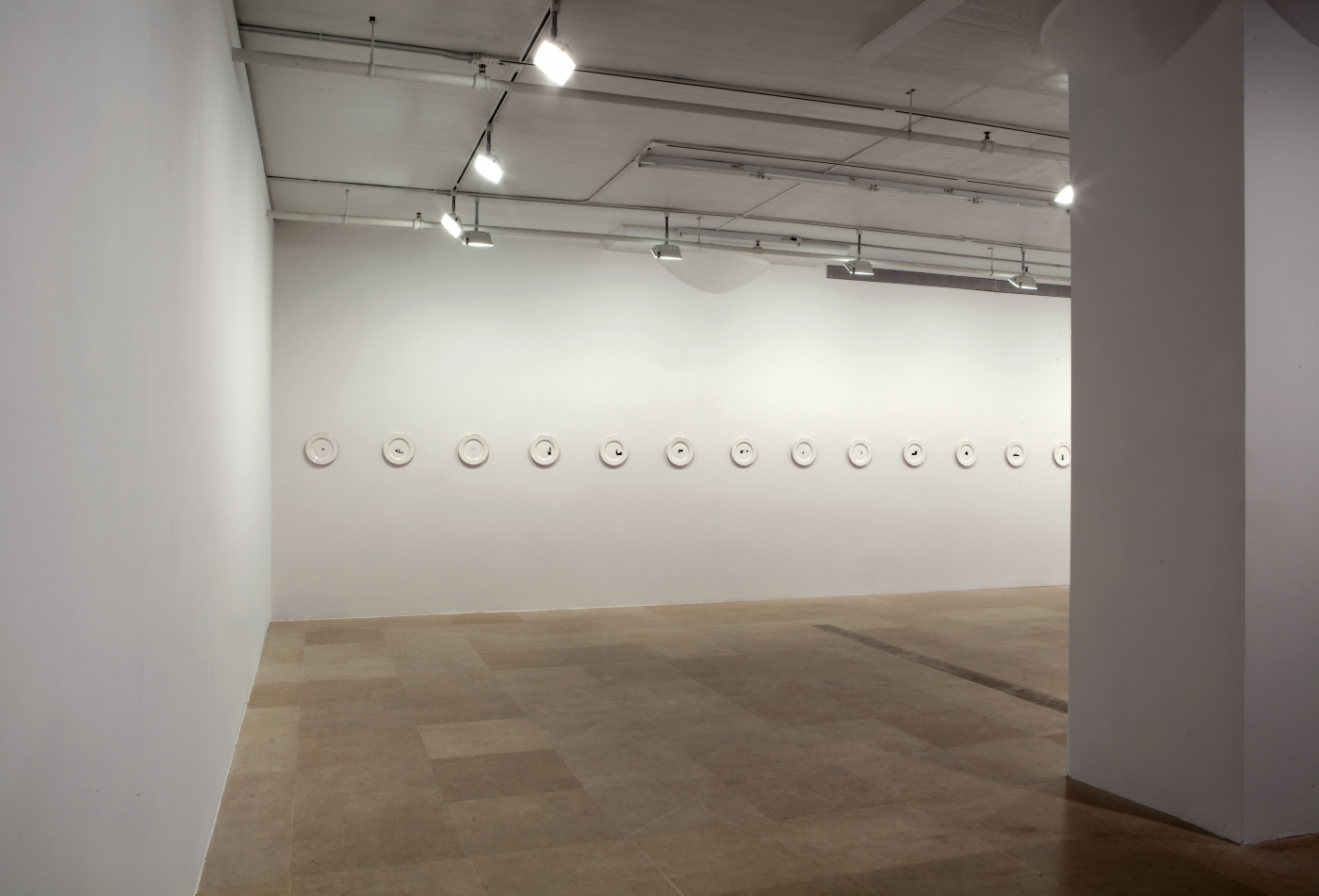 John Knight, Installation view, Autotypes, a work in situ, Greene Naftali, New York, 2011