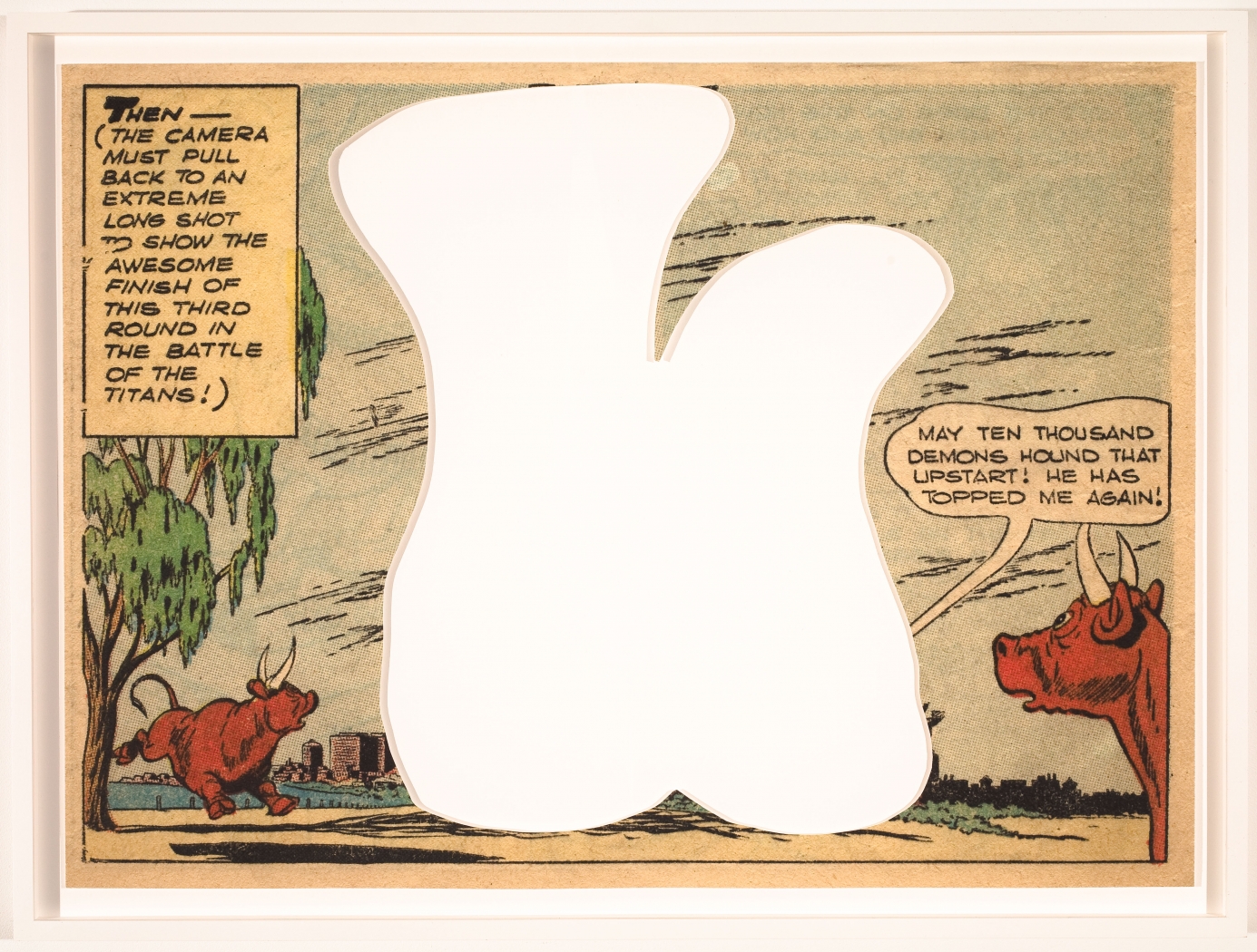 Allen Ruppersberg, Little Problem 3, 2010, archival inkjet print on paper, 22 1/2 x 31 inches
