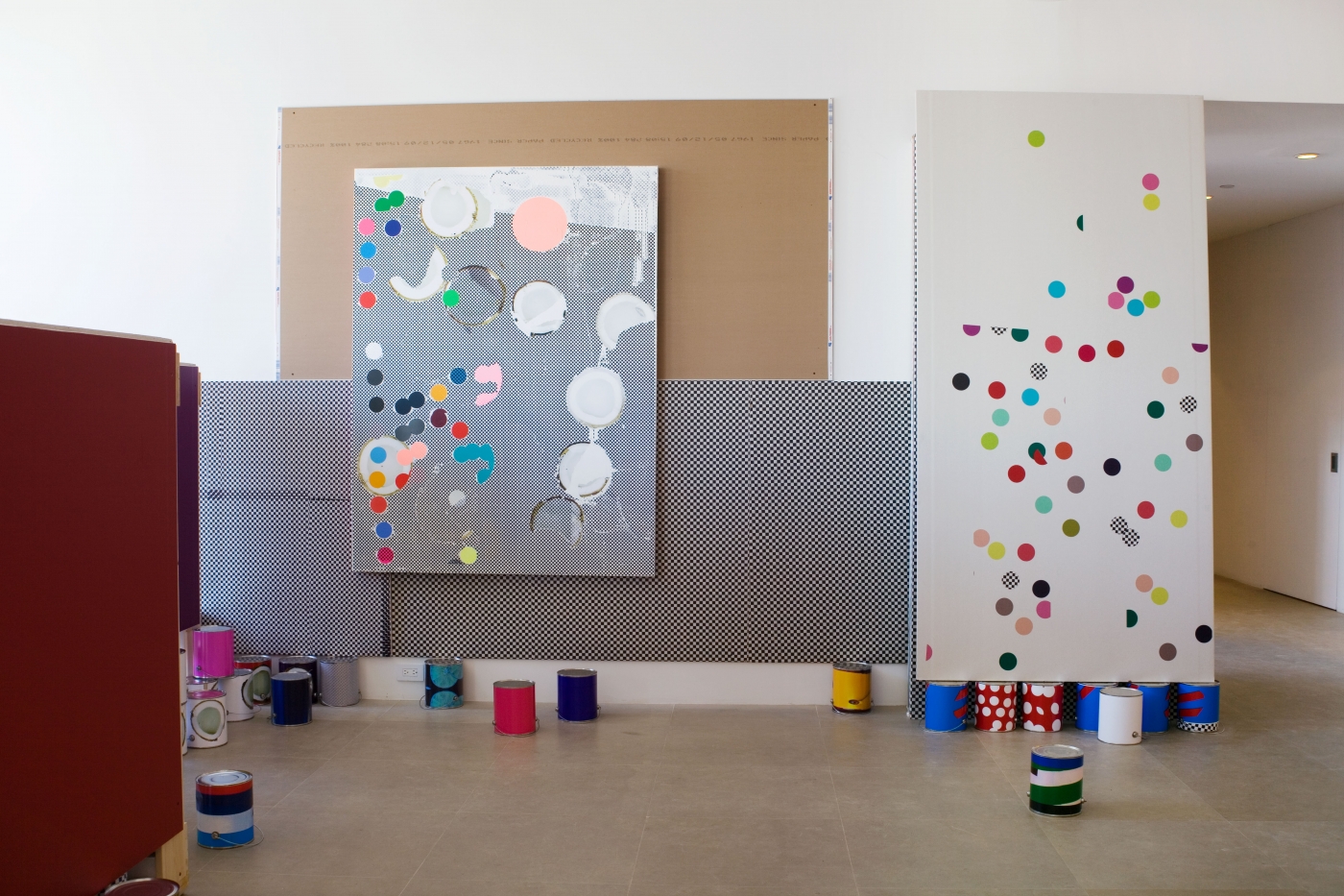 Installation view, Greene Naftali, New York, 2009