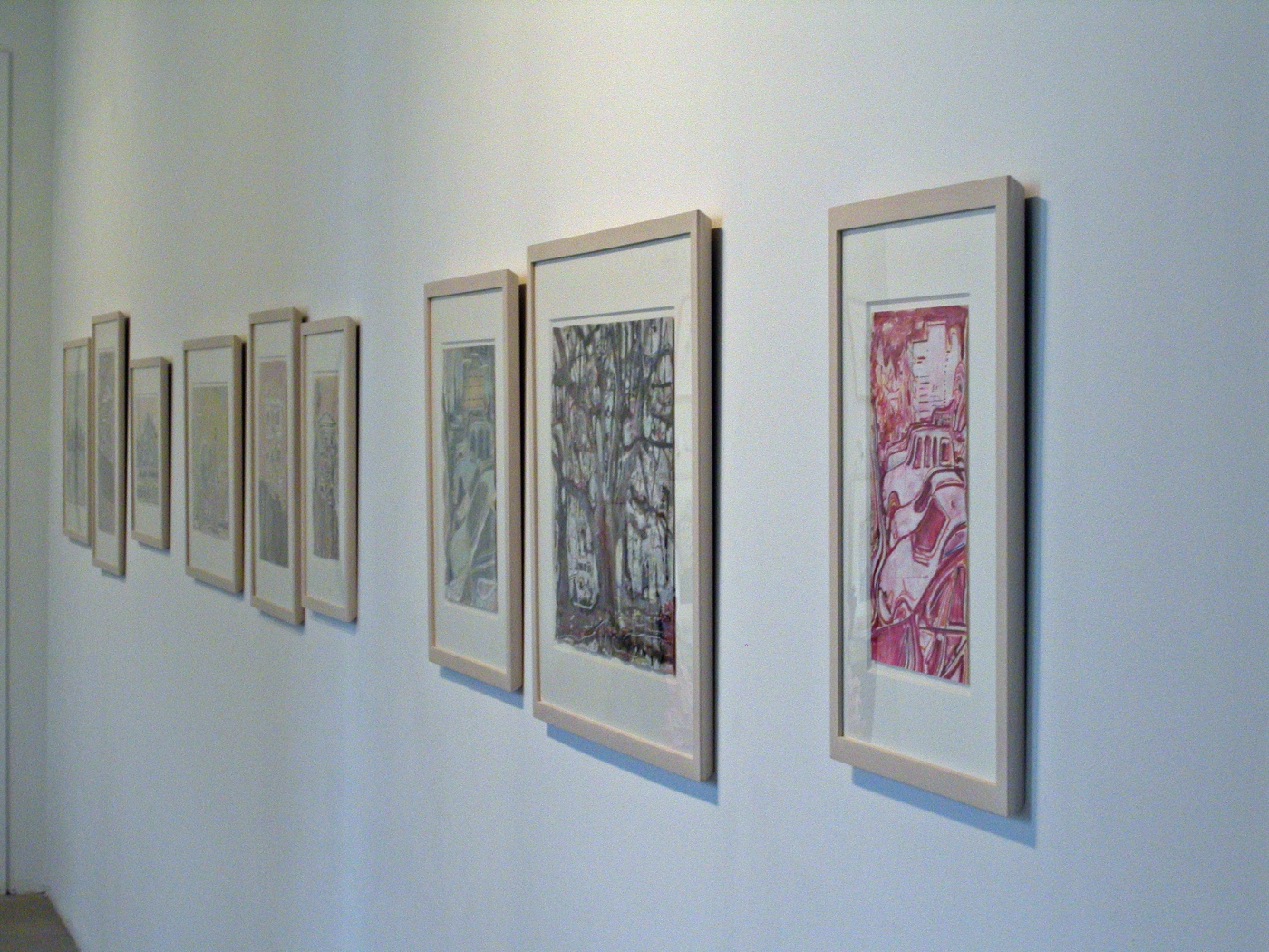 Installation view, David Korty, Greene Naftali, New York, 2005