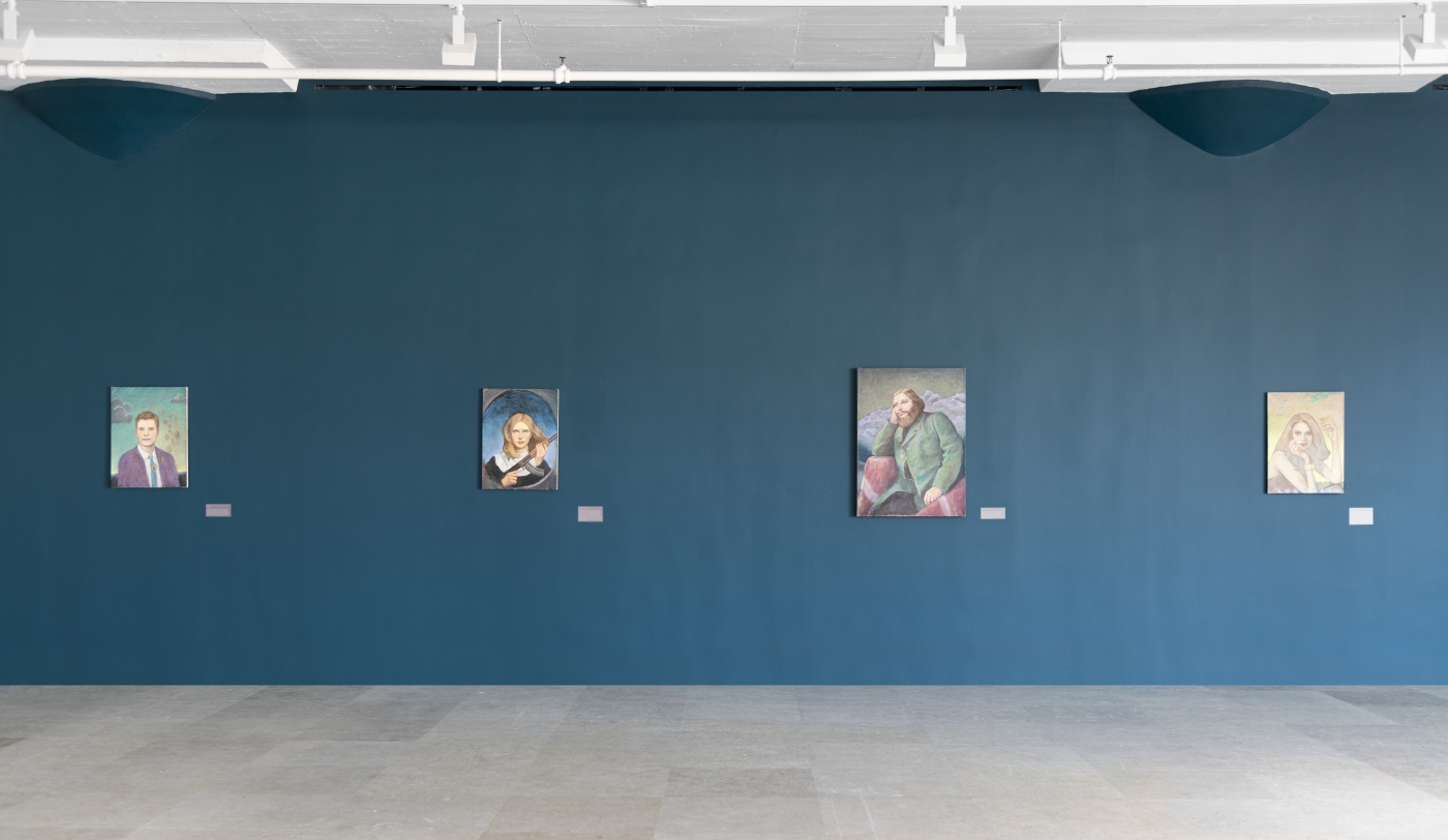 Installation view, Michael Fullerton, Victoria's Secret Diary, Greene Naftali, New York, 2021