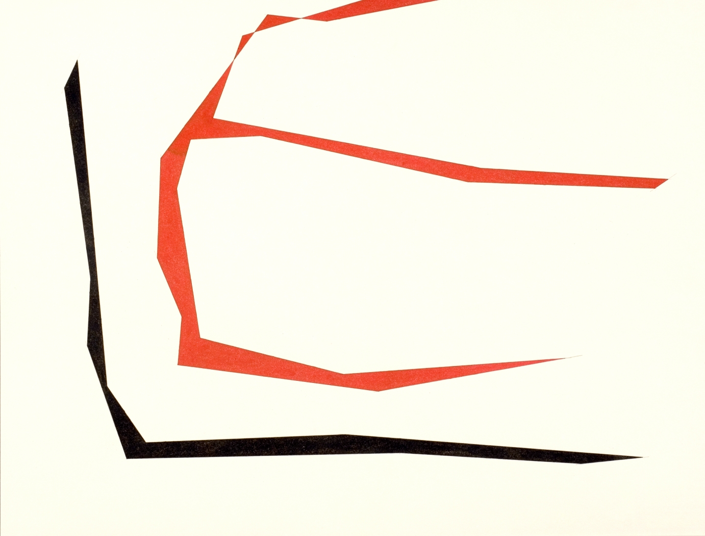 Untitled, c.1982, ink and pencil on paper, 12 1/4 x 16 inches