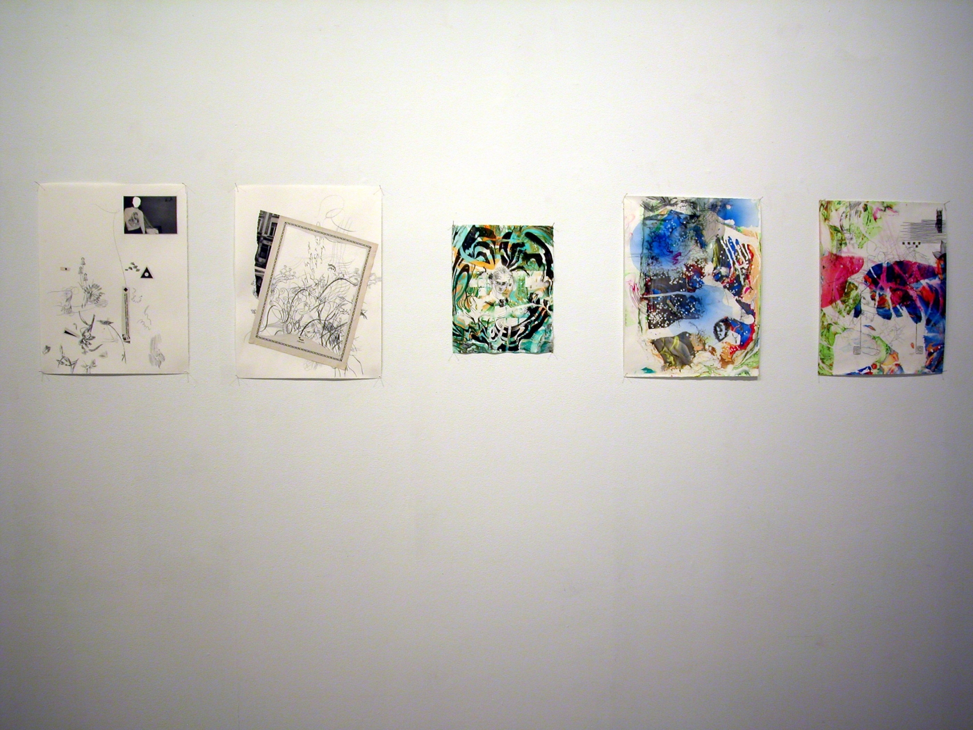 Installation view, Greene Naftali, New York, 2003