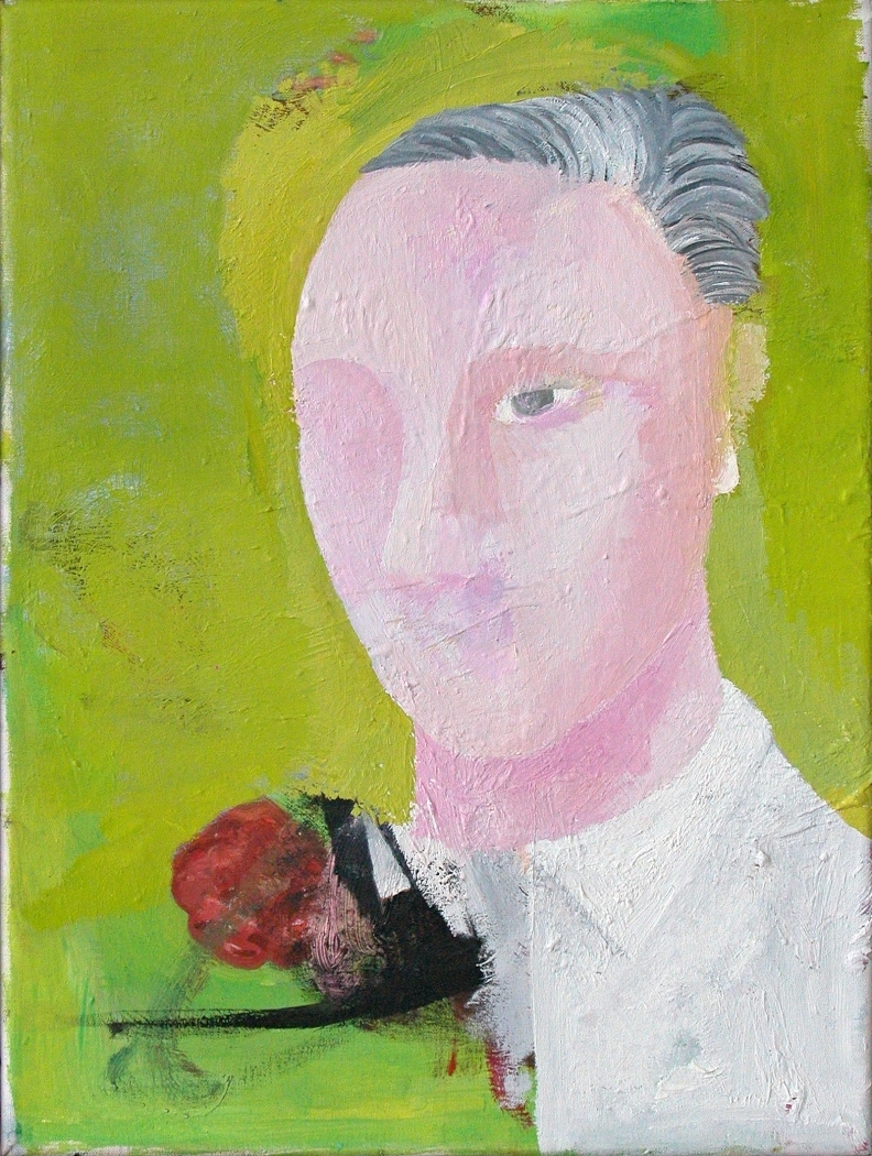 Untitled, 2006, Oil on canvas, 15.75 x 11.81 inches