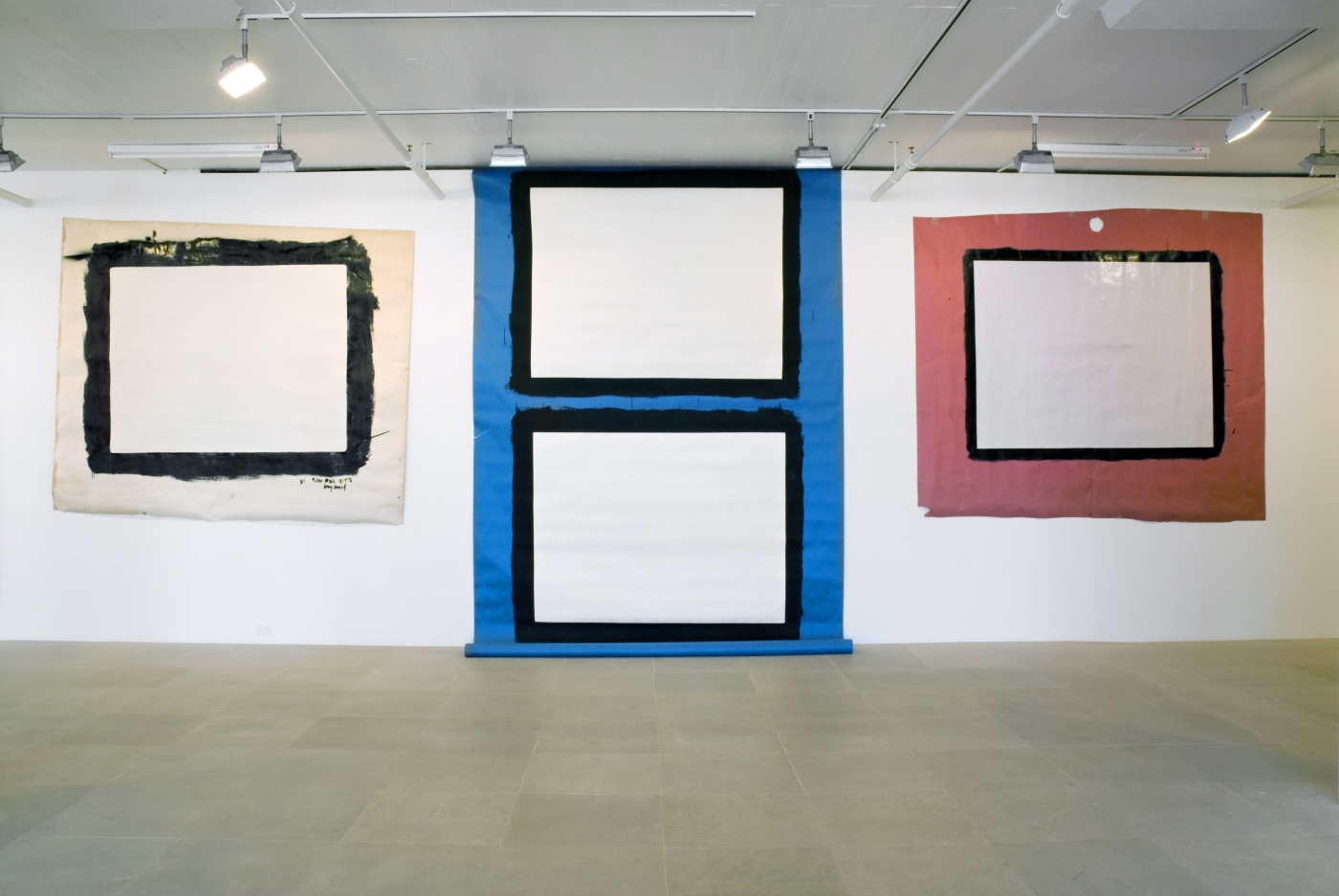 Tony Conrad, Installation view, Greene Naftali, New York, 2007