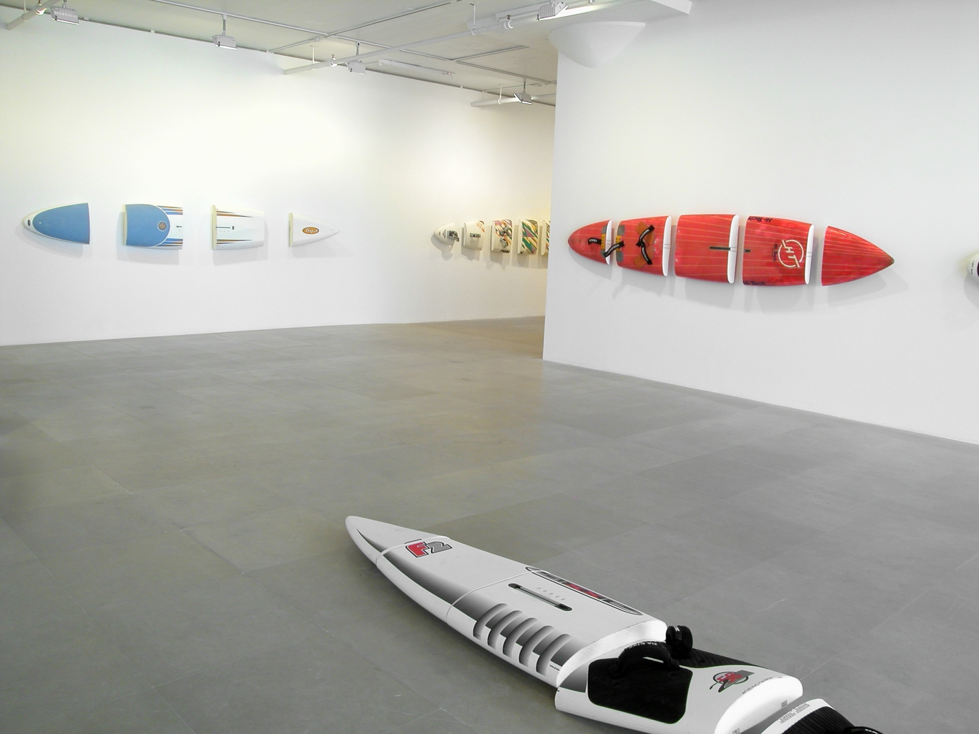 Michael Krebber, Installation view, Greene Naftali, New York, 2008