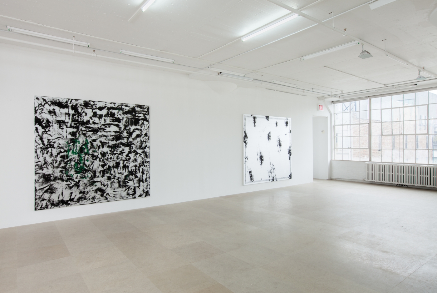 Jacqueline Humphries, Installation view, Greene Naftali, New York, 2012