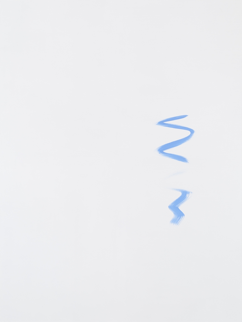 Michael Krebber MK.299, 2015 Acrylic on canvas 78 3/4 x 59 1/8 inches (200 x 150.2 cm)