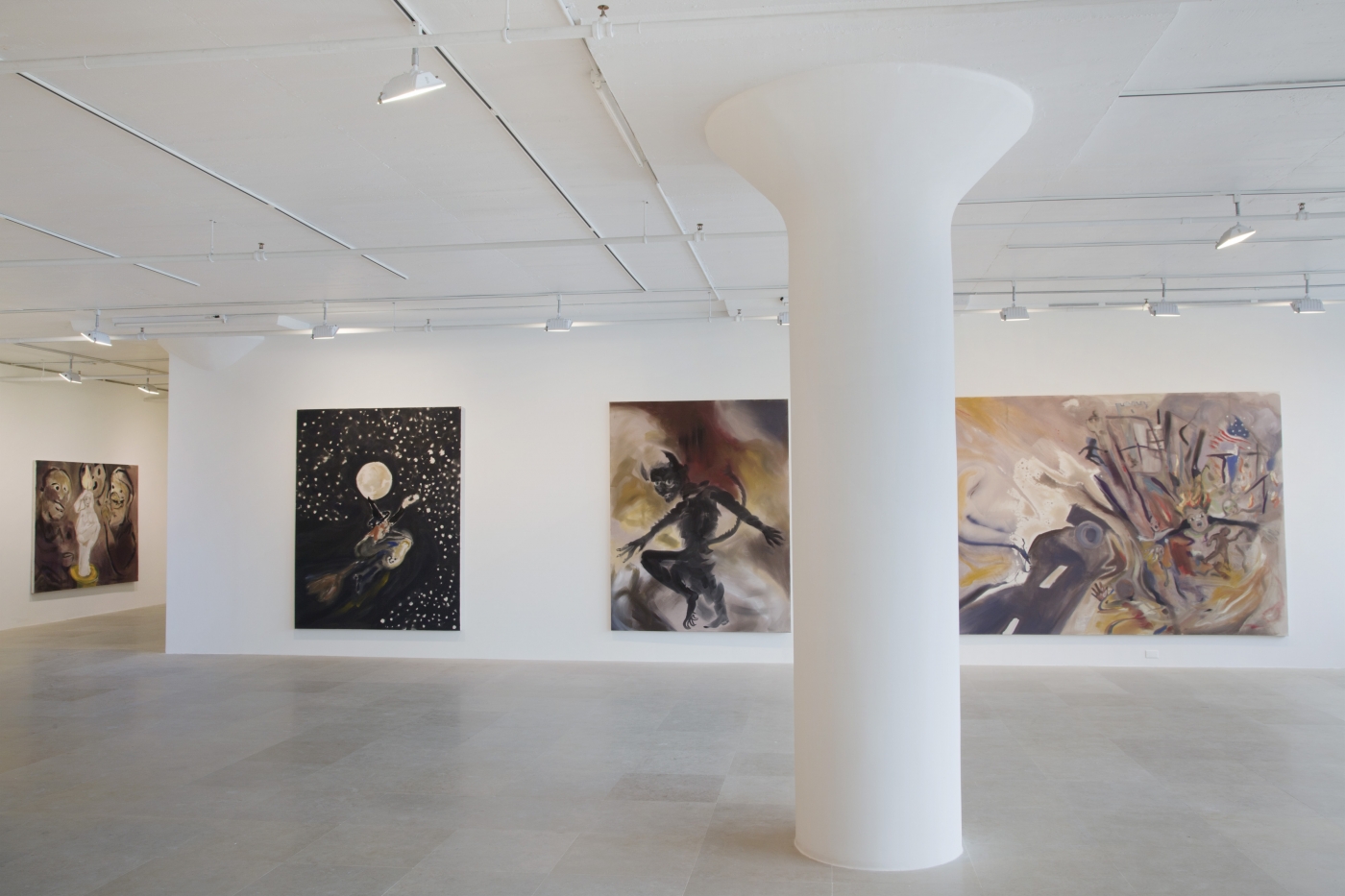 sophie van hellerman, Installation view, The Lucky Hand, Greene Naftali, New York, 2011