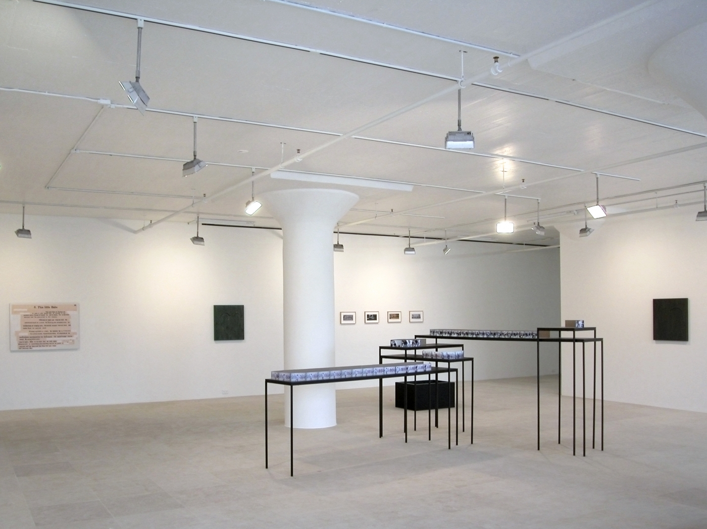Installation view, Ceremony of Carols, Greene Naftali, New York, 2006