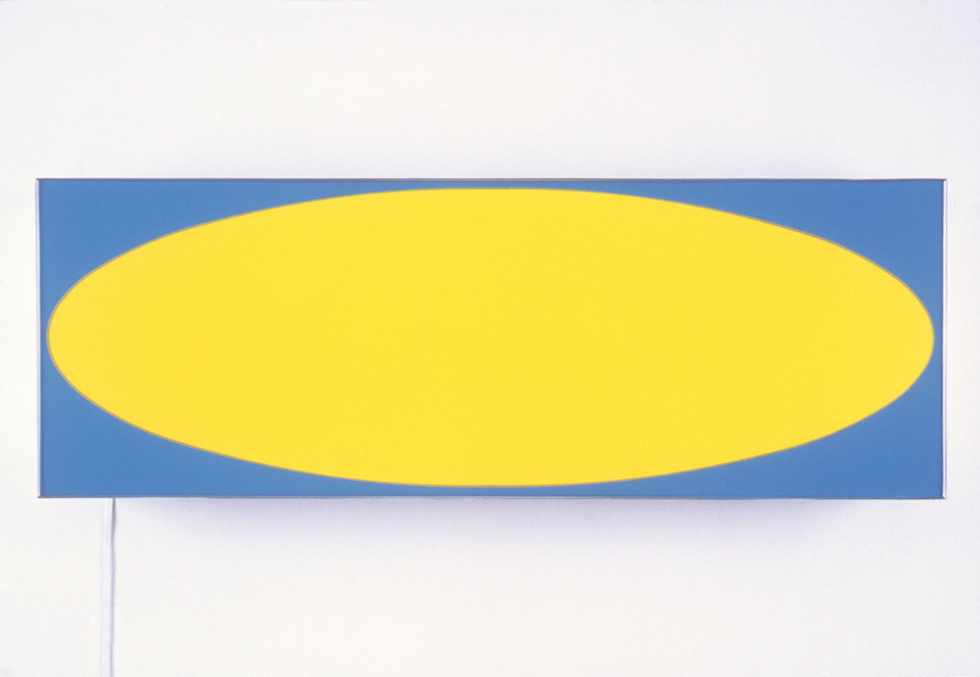 Daniel Pflumm IKEA, 1999 Lightbox 15 1/4 x 43 1/2 x 5 1/2 inches (38.7 x 110.5 x 14 cm)