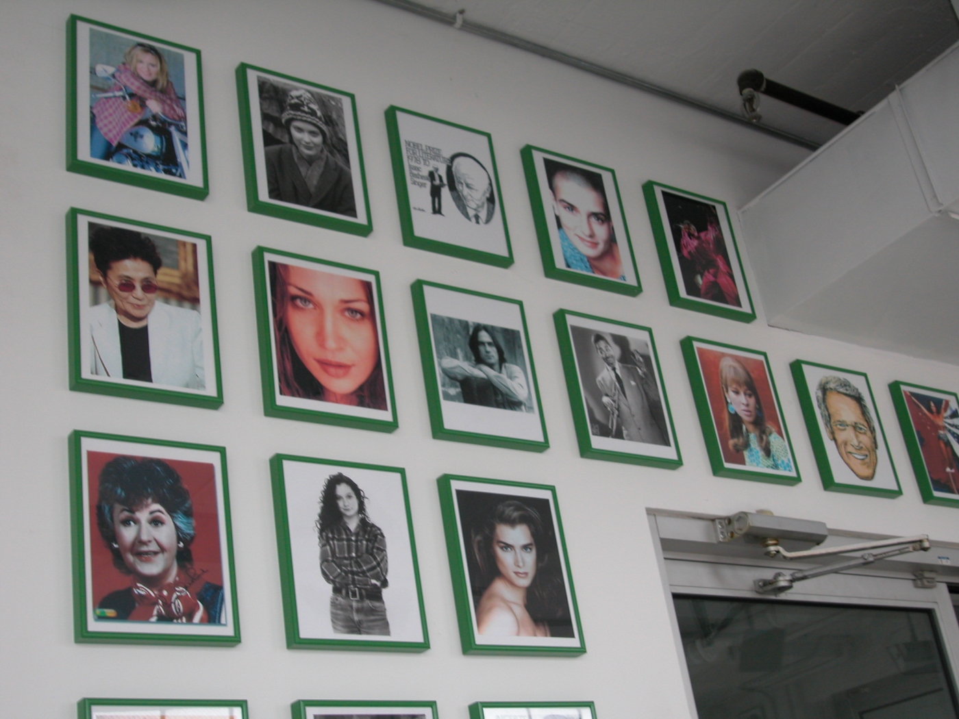 Installation view, Go Vegan!, Greene Naftali, New York, 2002