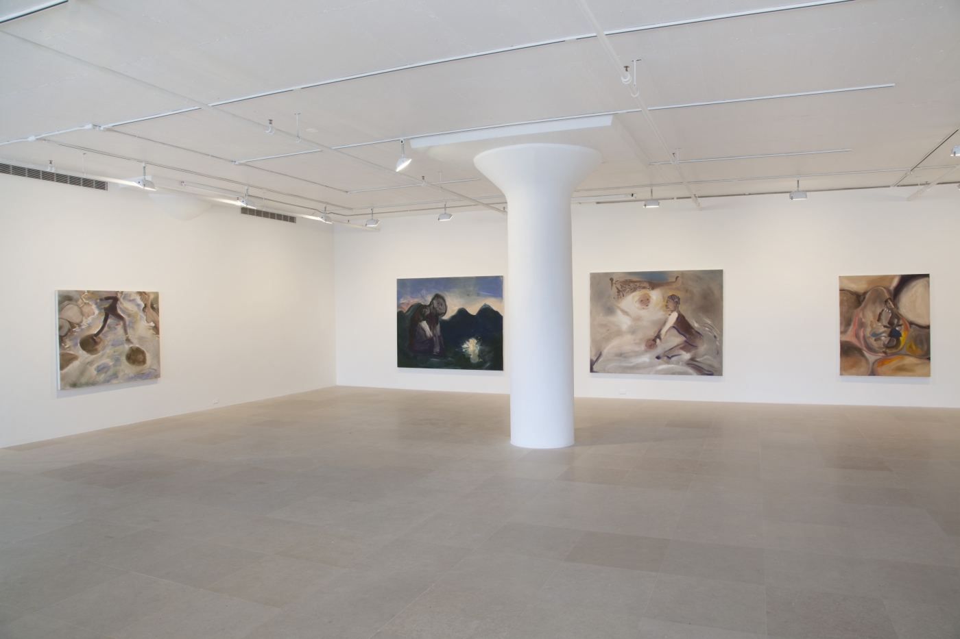 sophie van hellerman, Installation view, The Lucky Hand, Greene Naftali, New York, 2011