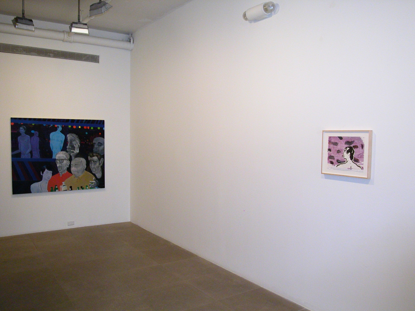 Installation view, Greene Naftali, New York, 2006
