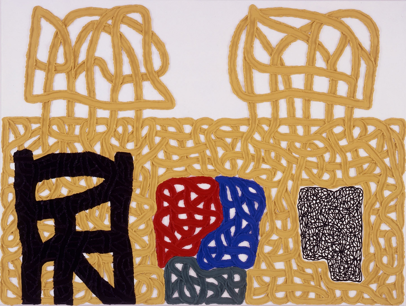 Jonathan Lasker, A Memory of the Wilderness for Domestic Animals, 2004