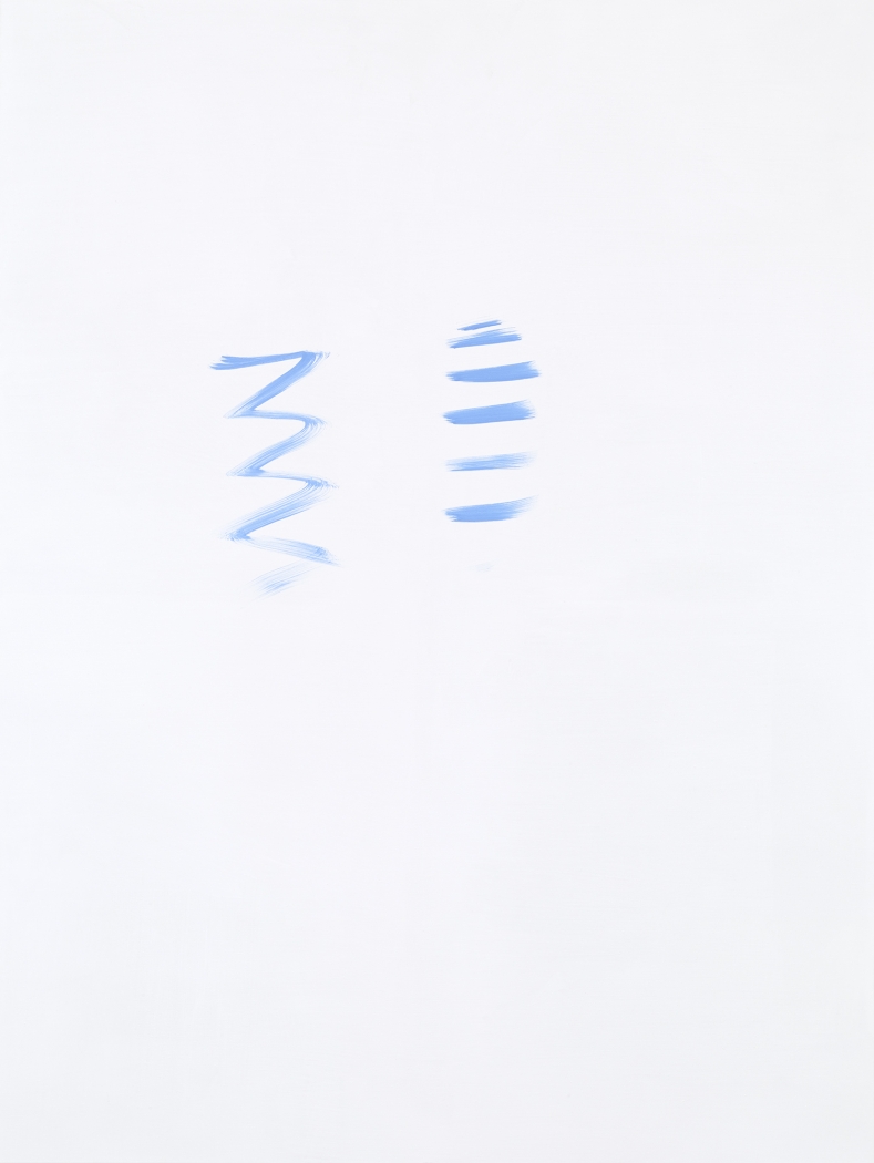 Michael Krebber MK.294, 2015 Acrylic on canvas 78 3/4 x 59 1/8 inches (200 x 150.2 cm)