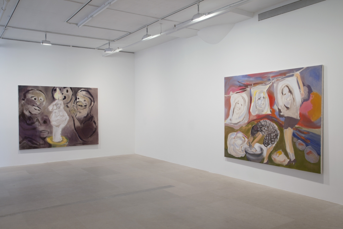sophie van hellerman, Installation view, The Lucky Hand, Greene Naftali, New York, 2011